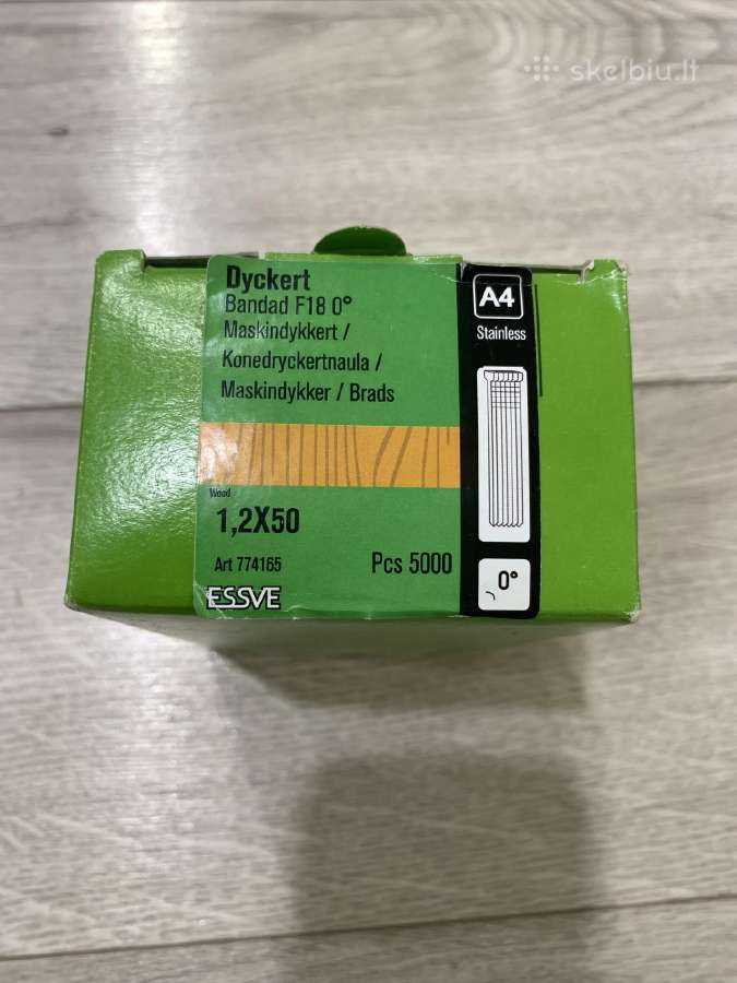 Vinys F18 1,2x50mm A4 5000vnt. 774165 Essve - nuotraukos Nr. 2