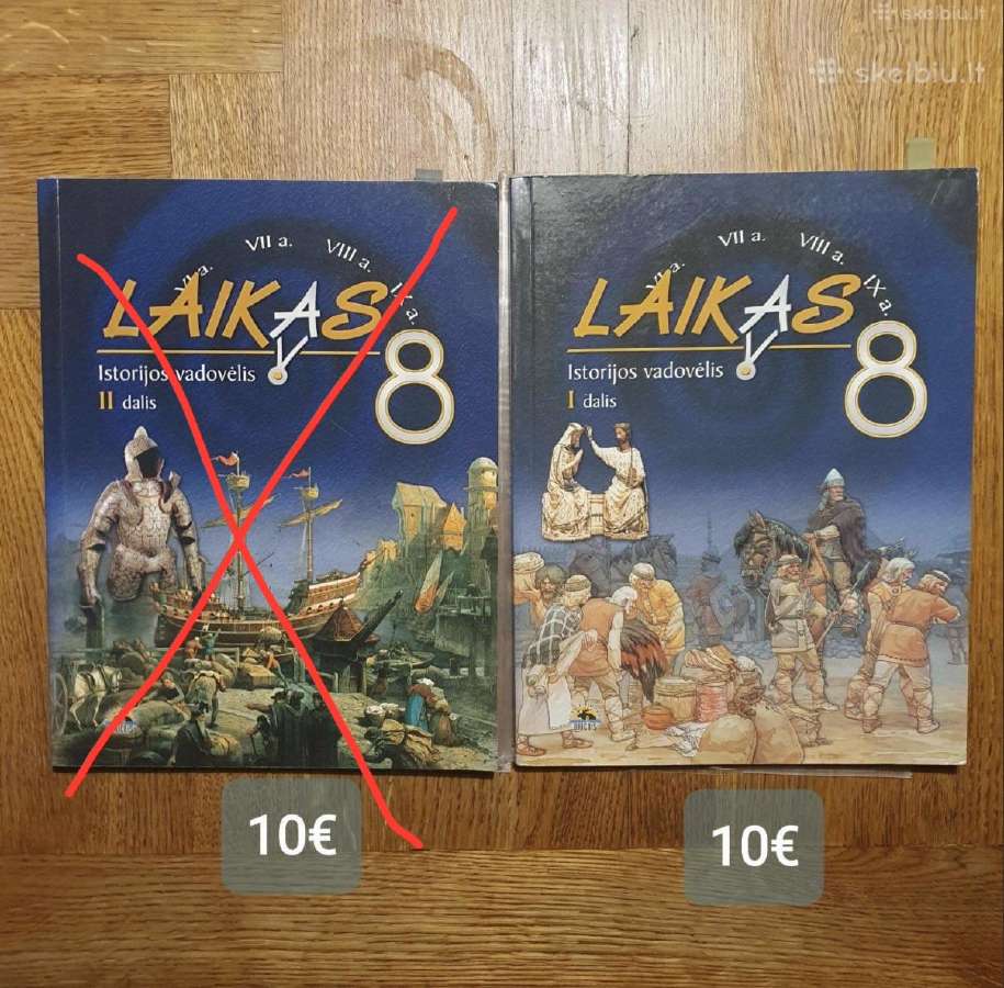 Atlasai, vadovėliai, atmintukai 8 klasei - nuotraukos Nr. 10