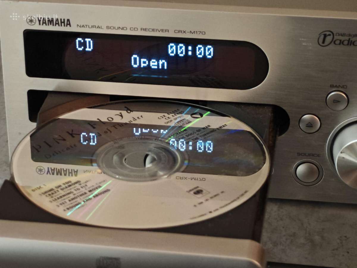 Yamaha CD Fm grotuvas stiprintuvas crx m170