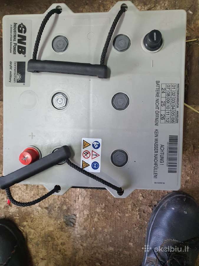 Agm start/stop Gnb 12 V 100 Ah - nuotraukos Nr. 10