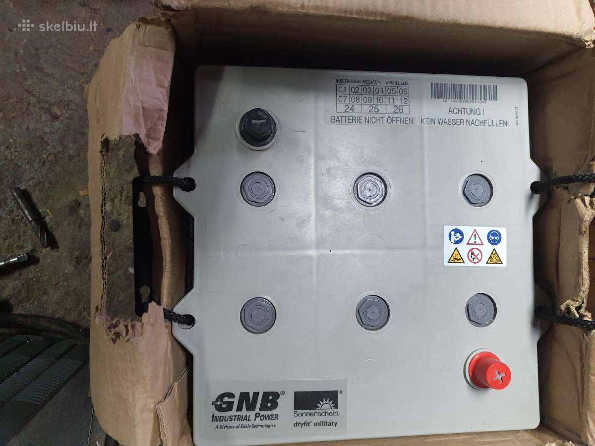 Agm start/stop Gnb 12 V 100 Ah - nuotraukos Nr. 12
