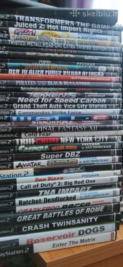Ps1 Ps2 PS3 Ps5 žaidimai konsoles - nuotraukos Nr. 9