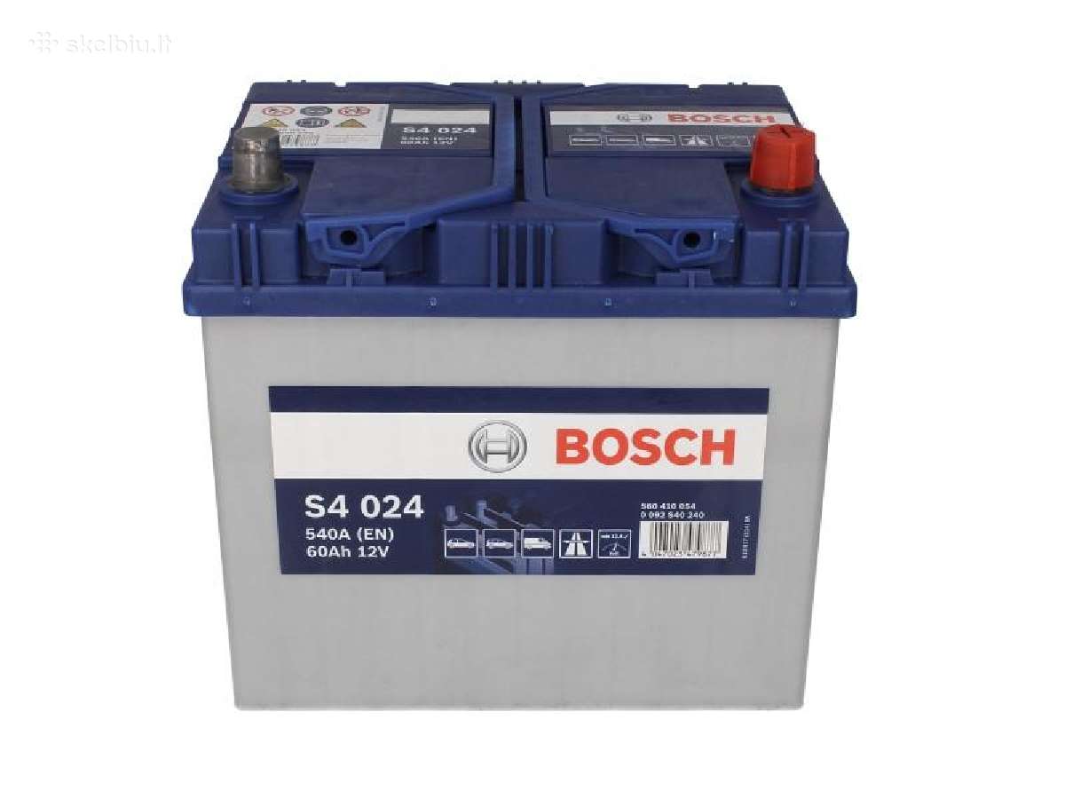 60ah 540a naujas Bosch akumuliatorius