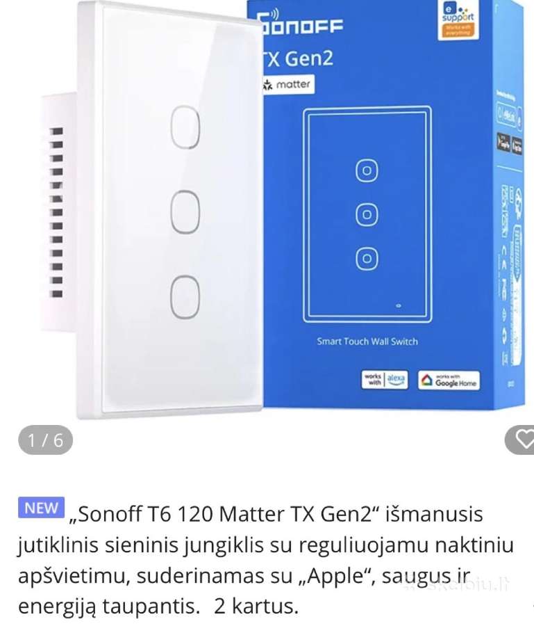 Sensoriniai jungikliai - nuotraukos Nr. 4