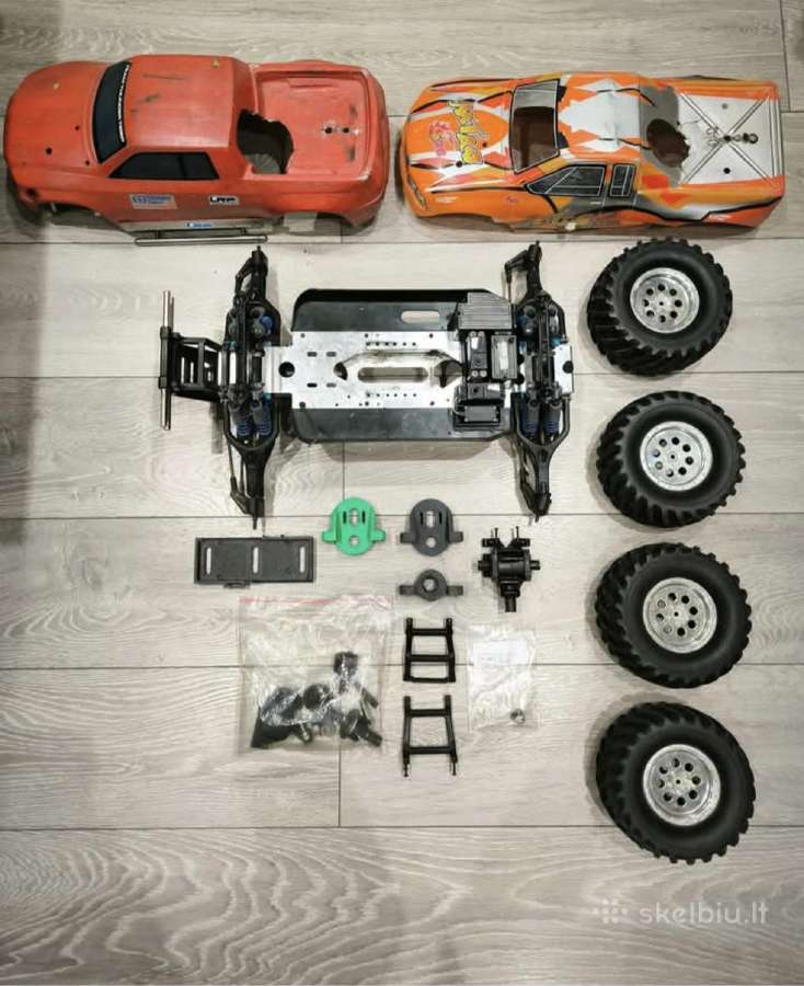 RC automodelių važiuoklės, dalys, pultai - nuotraukos Nr. 3