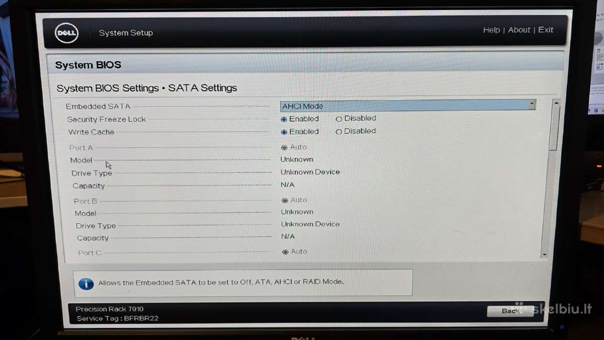Dell Precision Rack R7910 2x Intel Xeon 8x 2.5 Sff - nuotraukos Nr. 26