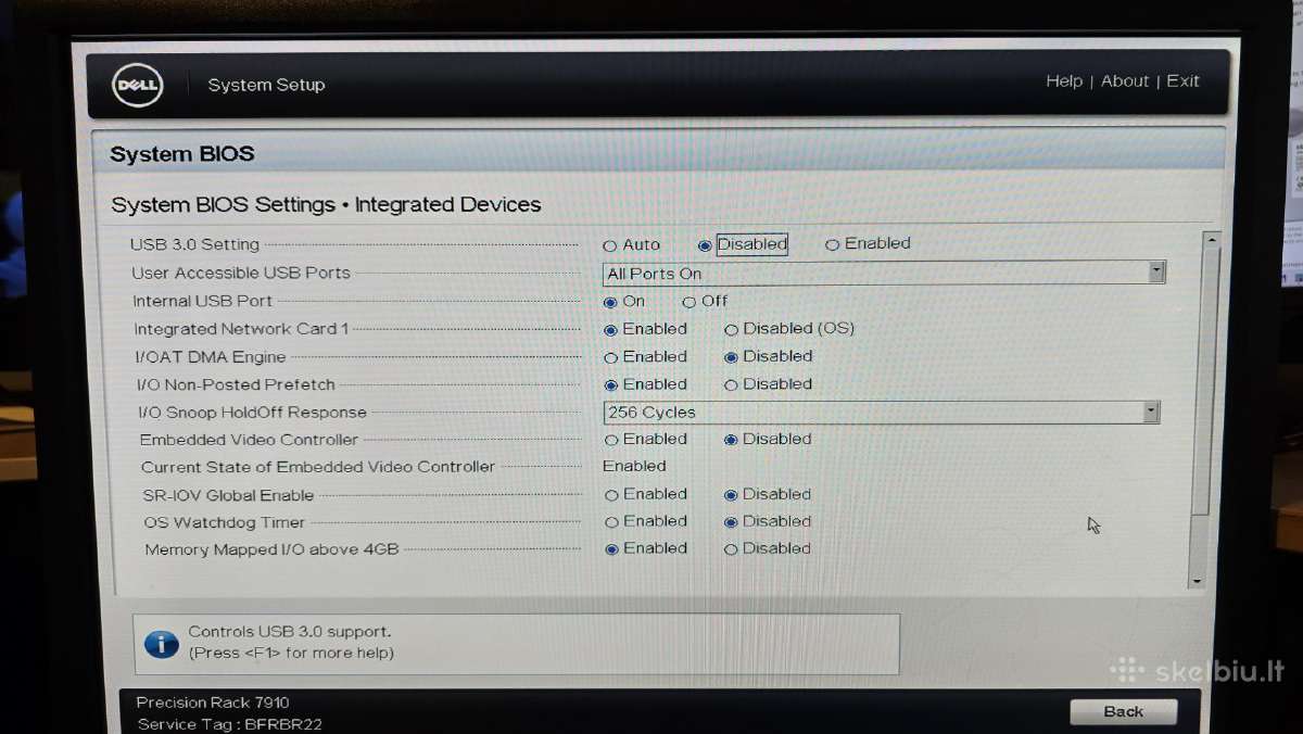 Dell Precision Rack R7910 2x Intel Xeon 8x 2.5 Sff - nuotraukos Nr. 29