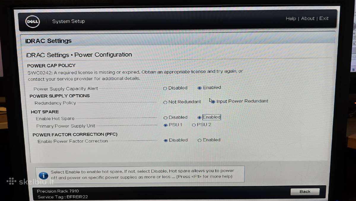 Dell Precision Rack R7910 2x Intel Xeon 8x 2.5 Sff - nuotraukos Nr. 32