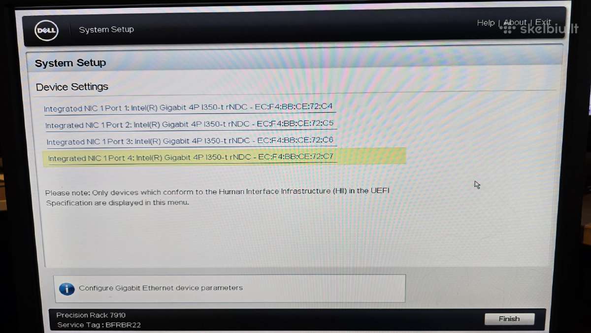 Dell Precision Rack R7910 2x Intel Xeon 8x 2.5 Sff - nuotraukos Nr. 33