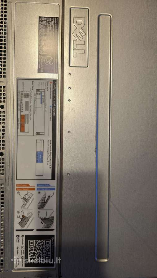 Dell Precision Rack R7910 2x Intel Xeon 8x 2.5 Sff - nuotraukos Nr. 35
