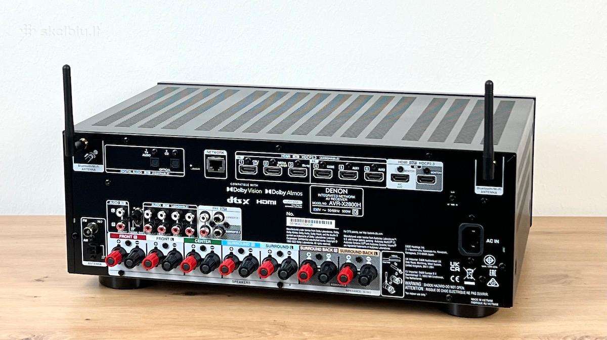 [Naujas] Denon Avr X2800h - nuotraukos Nr. 2