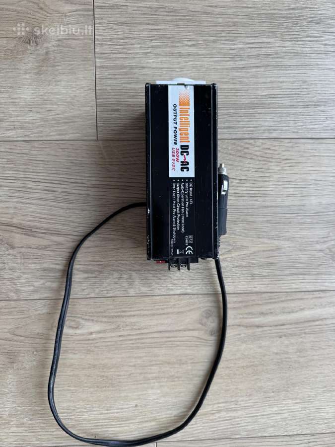 Inverteris 12v i 230v 300w - nuotraukos Nr. 2