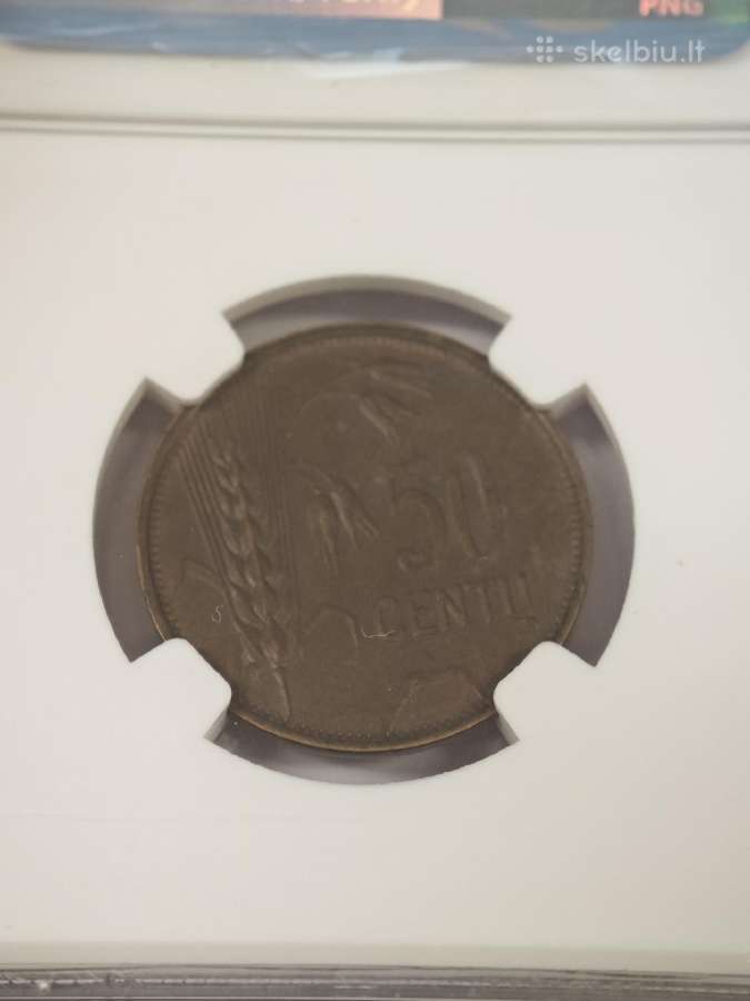 1925 m. 50 centų Au58 - nuotraukos Nr. 3