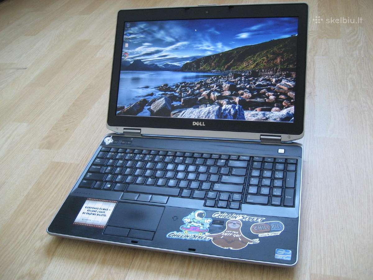 Greitas Dell E6530 i5/ 8gb/ 256gb/ nauja baterija