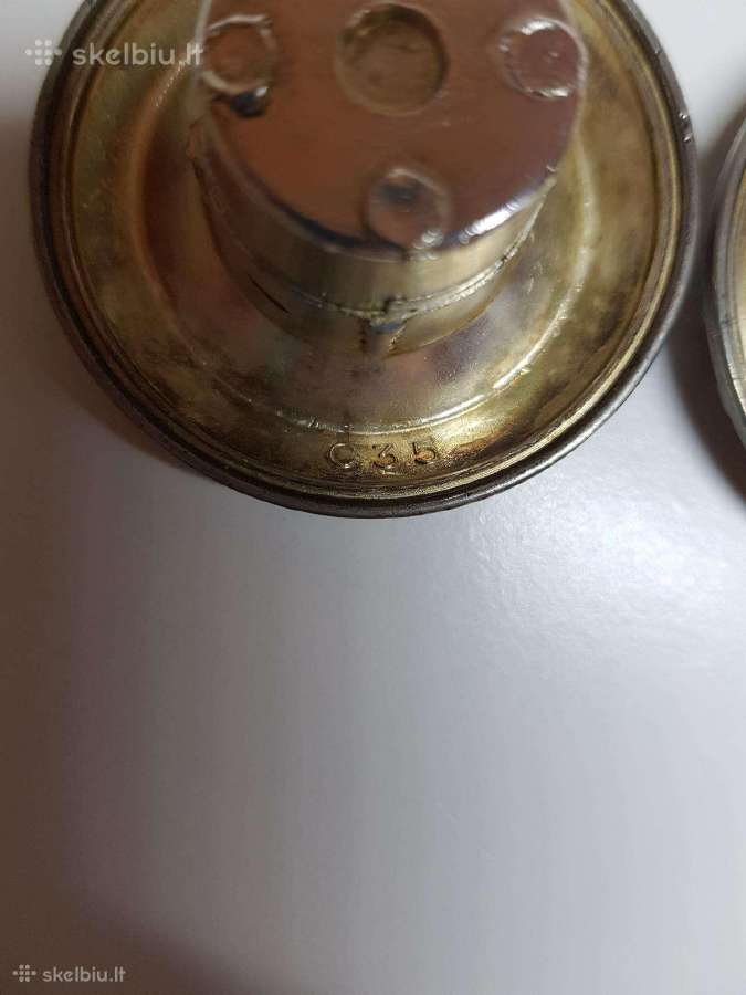 Antikvarinės Žvakidės Su Ornamentais - nuotraukos Nr. 2