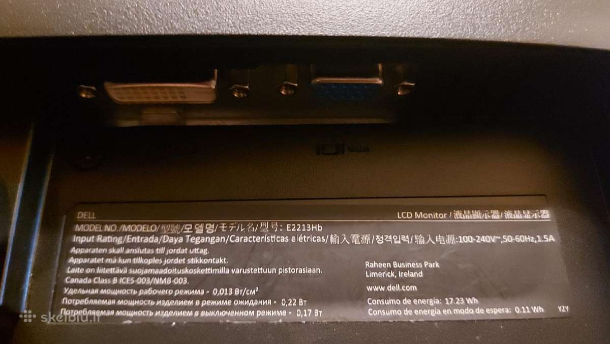 Tvarkingi 20-22" LED monitoriai - nuotraukos Nr. 8