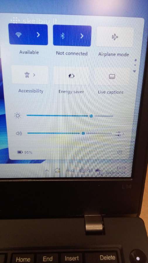 Lenovo Thinkpad L14 8gb 256gb SSD su garantija - nuotraukos Nr. 8