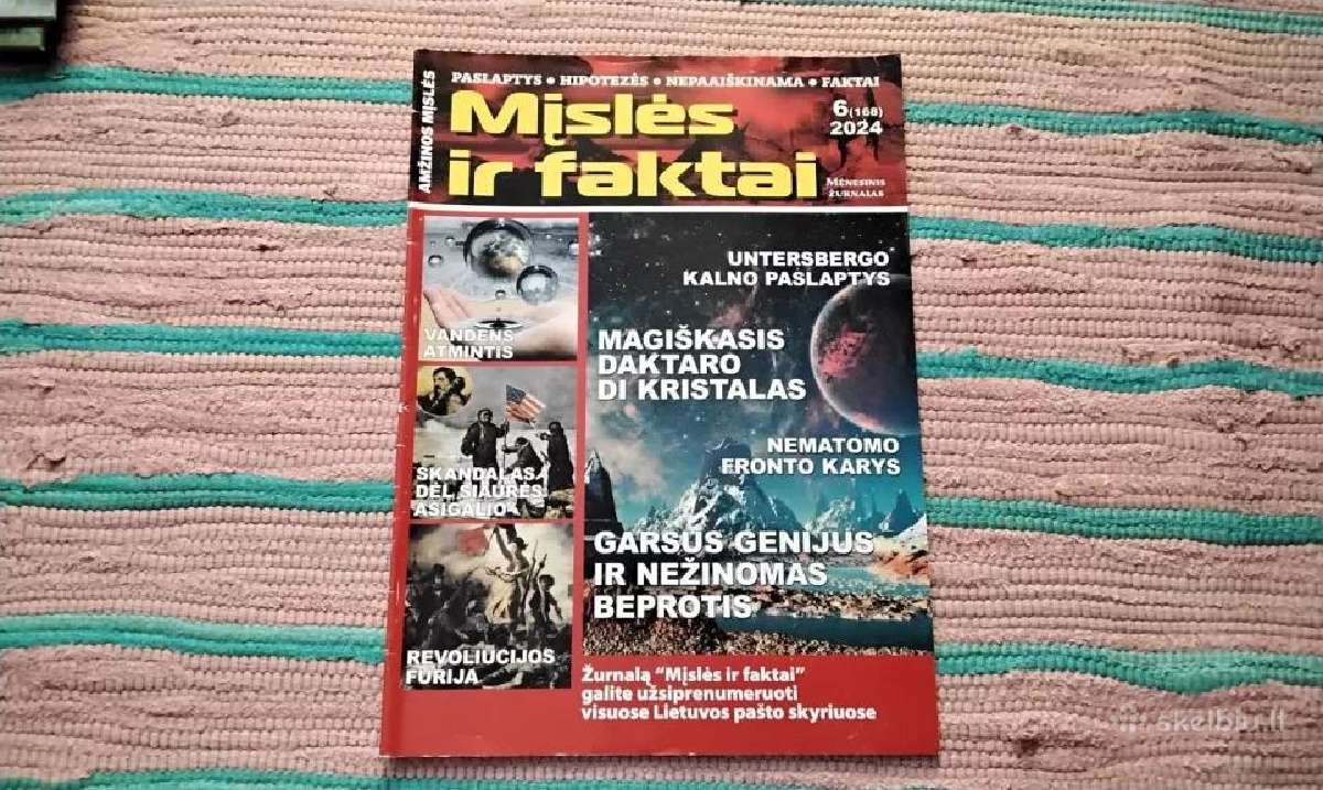 Mįslės ir faktai 2004 m. Nr. 6 žurnalas