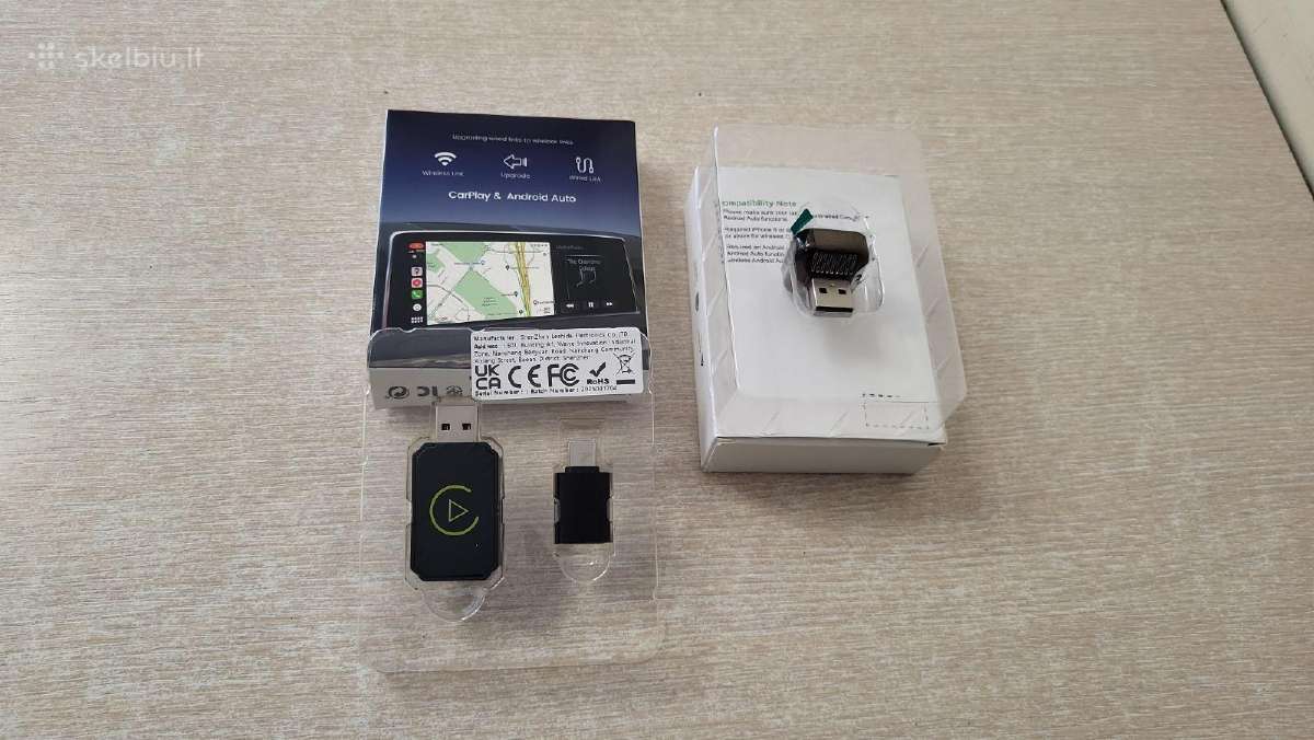 Belaidis Carplay & Android Auto Adapteris - nuotraukos Nr. 2