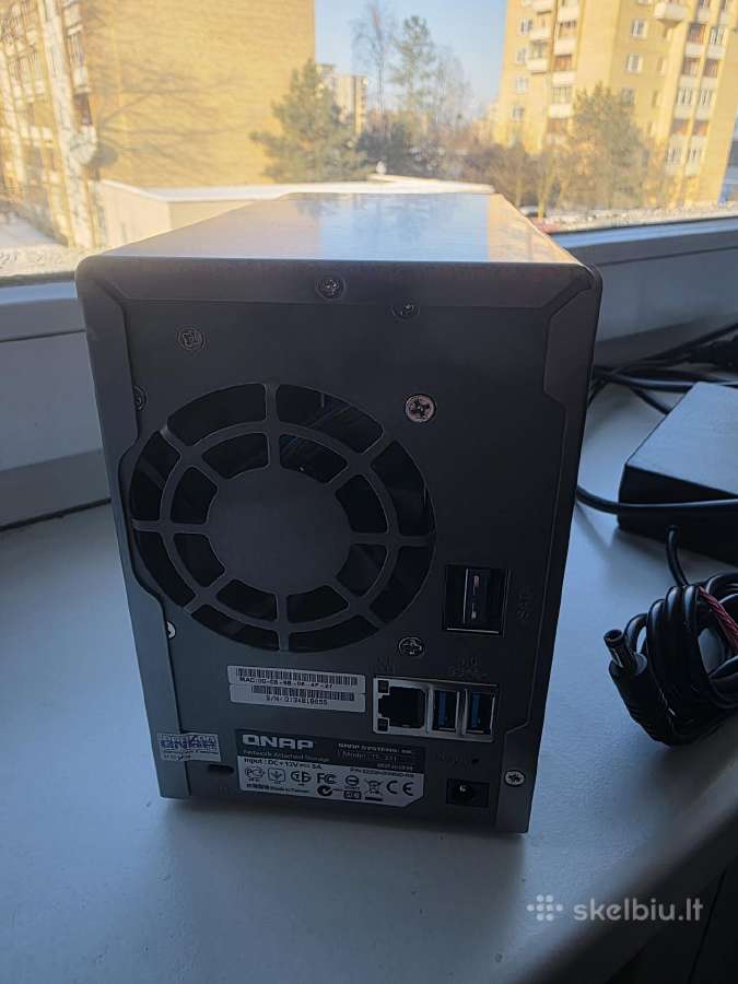 Qnap Ts-221 Nas serveris - nuotraukos Nr. 3
