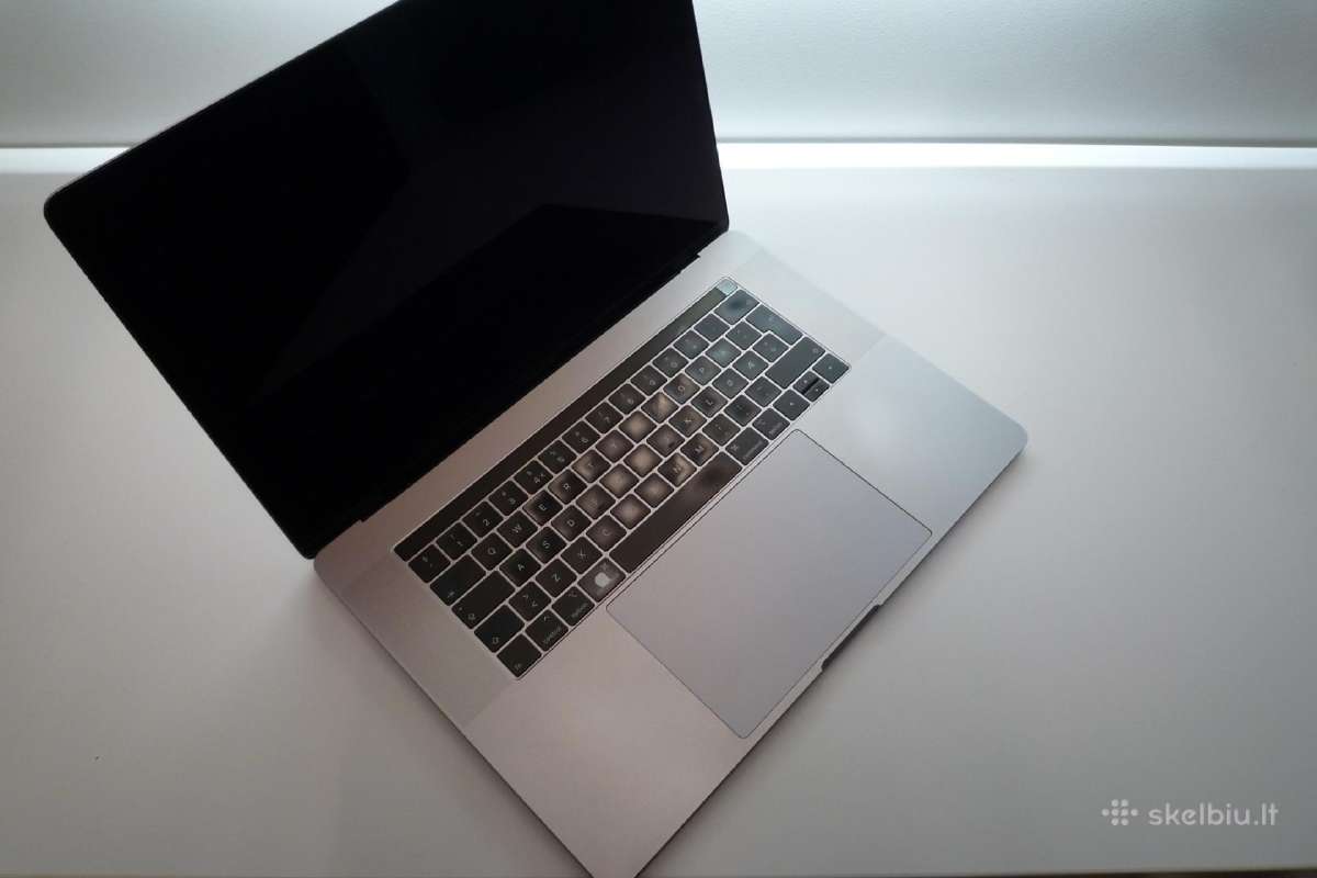 Apple MacBook Pro 15 2018 (A1990) i7, 16gb, 2tb - nuotraukos Nr. 2