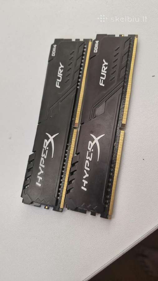 Hyperx fury Ddr4 8gb (2x4)