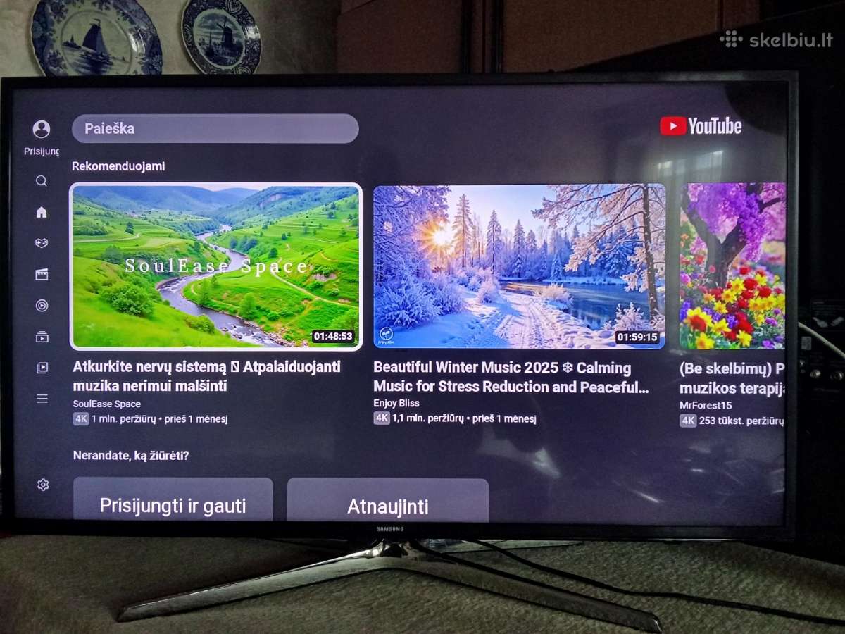 Samsung Ue40ku6072 Smart 4k 102cm Su Dėfektu. - nuotraukos Nr. 10
