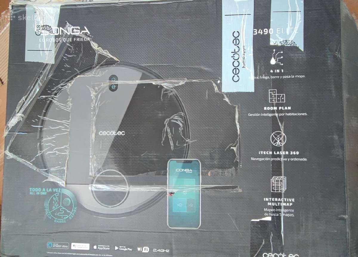 Cecotec Conga 3490 Elite robotas siurblys - nuotraukos Nr. 2
