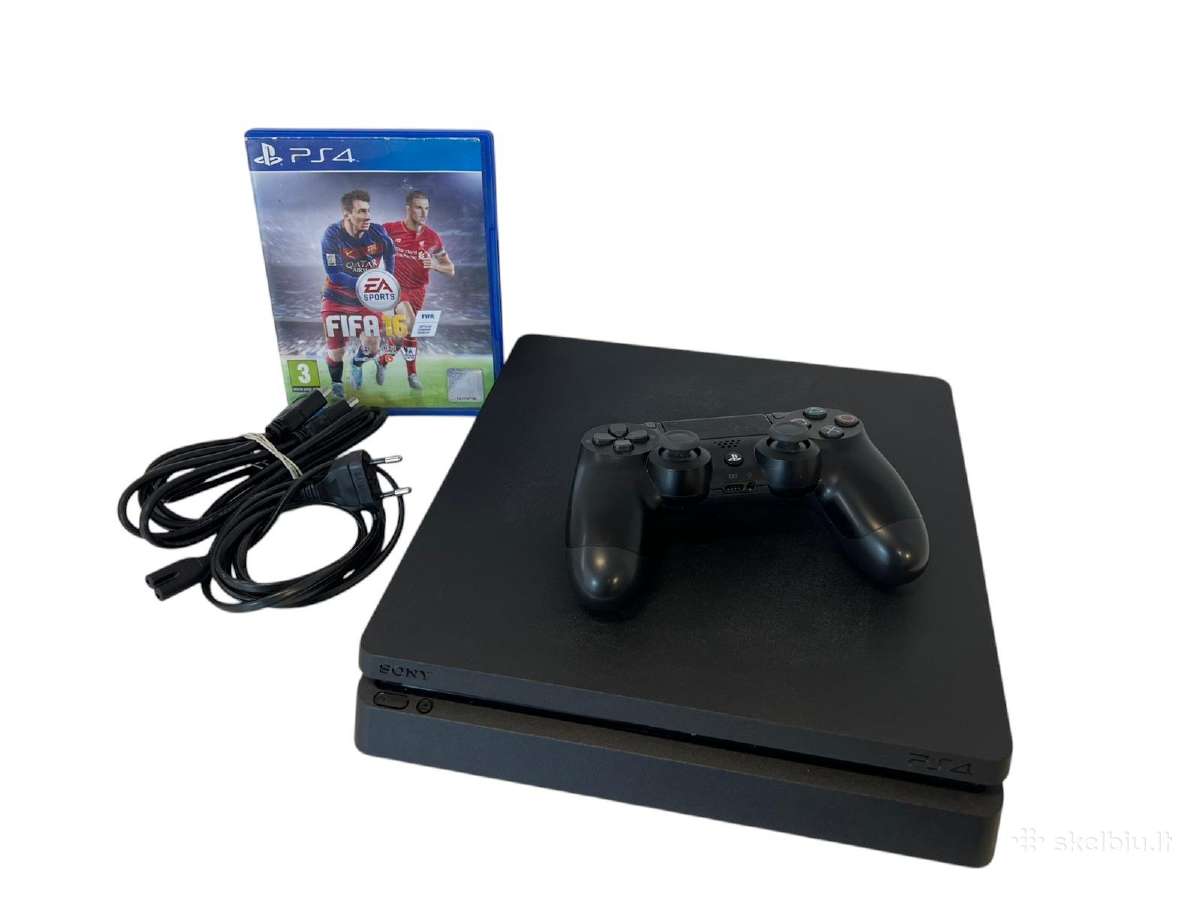 Playstation 4 Slim 500gb + 3 mėn. garantija - nuotraukos Nr. 2