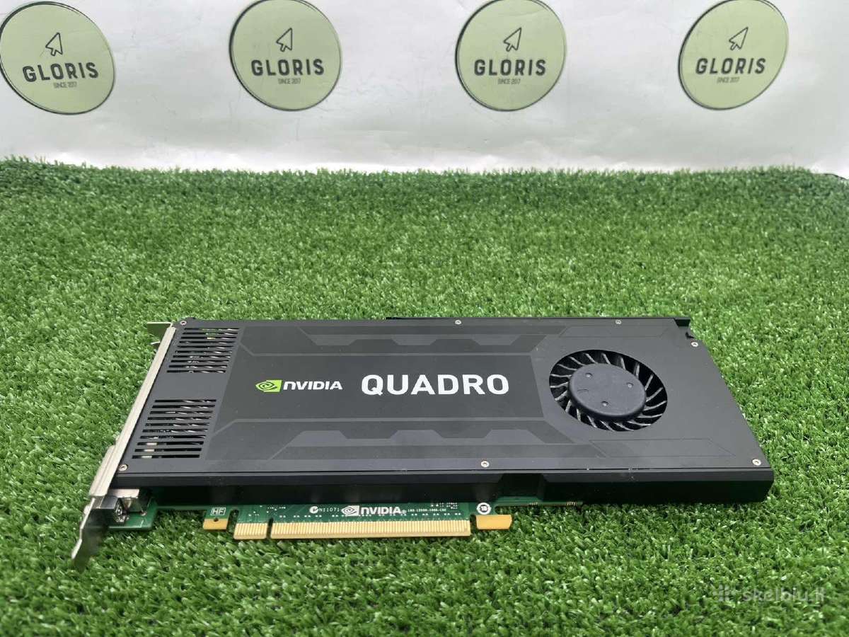 Nvidia vaizdo kortos K2000 K4000 K4200