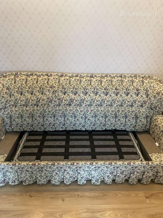 Parduodu minkšta baldu komplekta - nuotraukos Nr. 2