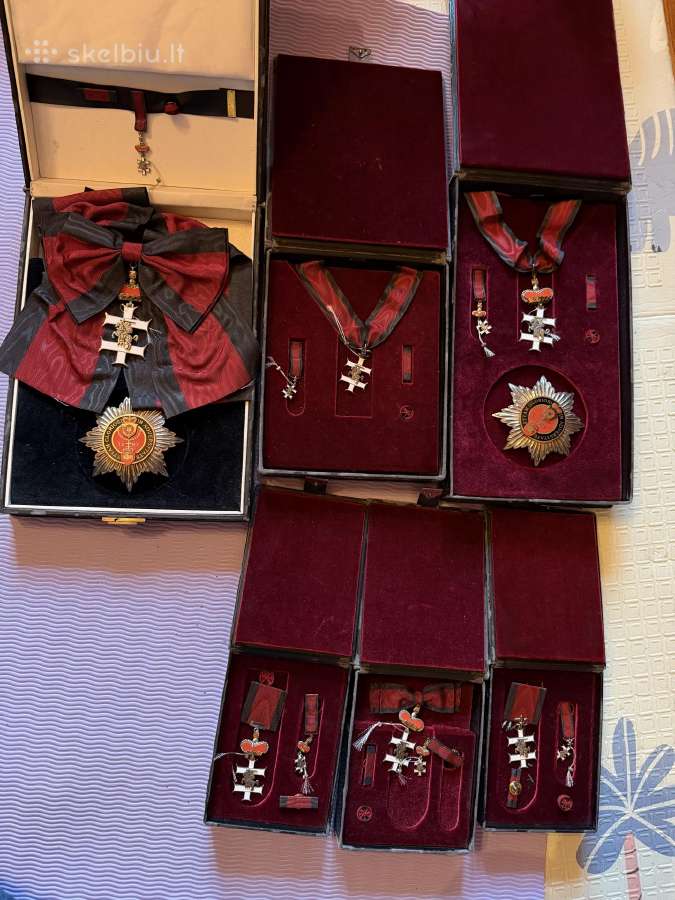 Jotvingių Kryžiaus Riterių Ordinas komplektas