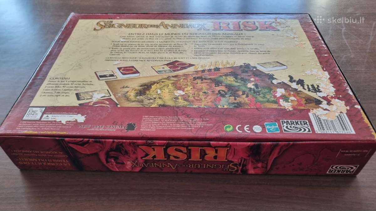 Stalo žaidimas "Risk. Žiedų valdovas" - nuotraukos Nr. 17