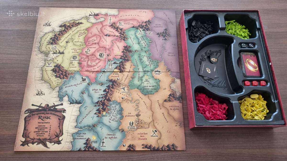 Stalo žaidimas "Risk. Žiedų valdovas" - nuotraukos Nr. 5