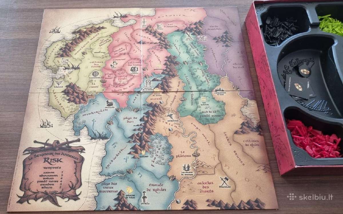 Stalo žaidimas "Risk. Žiedų valdovas" - nuotraukos Nr. 11