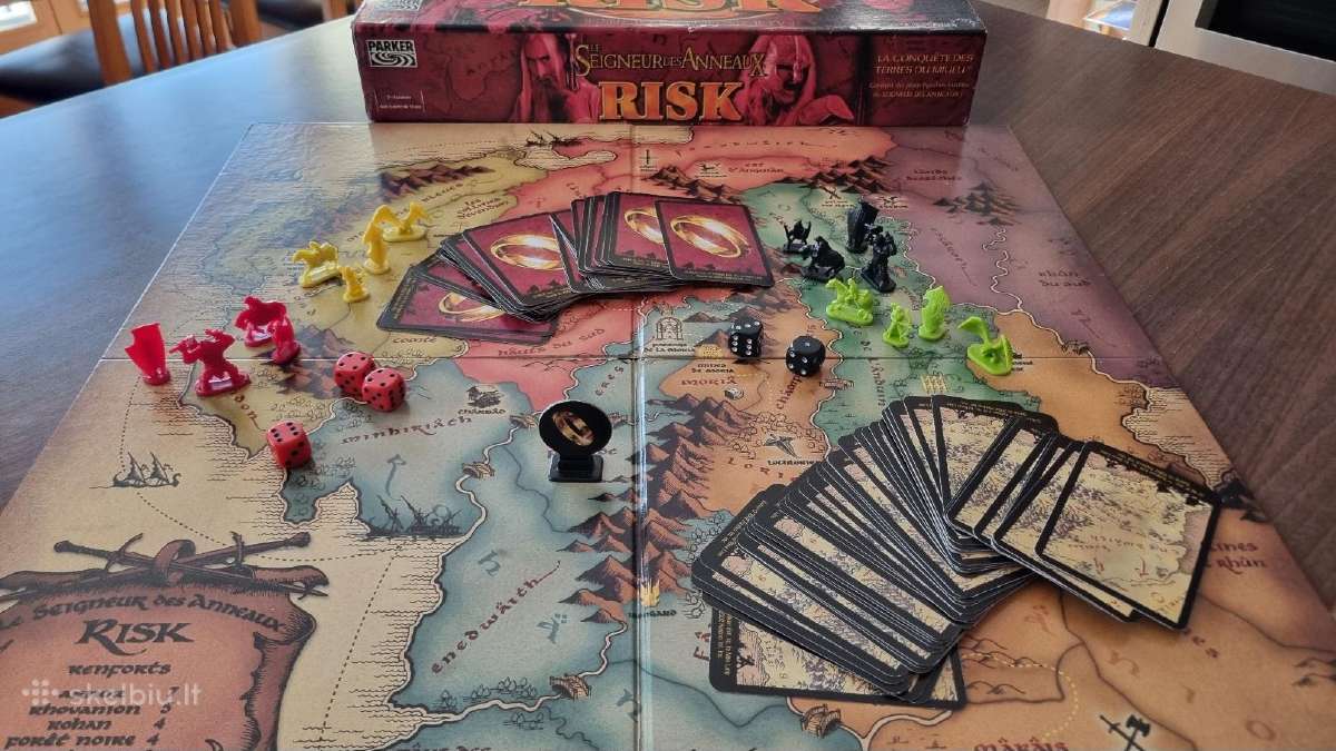 Stalo žaidimas "Risk. Žiedų valdovas" - nuotraukos Nr. 6