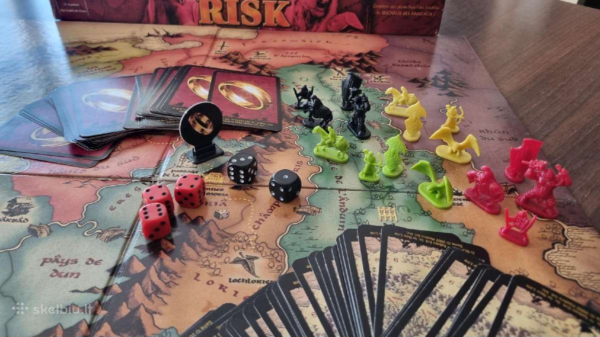 Stalo žaidimas "Risk. Žiedų valdovas" - nuotraukos Nr. 7