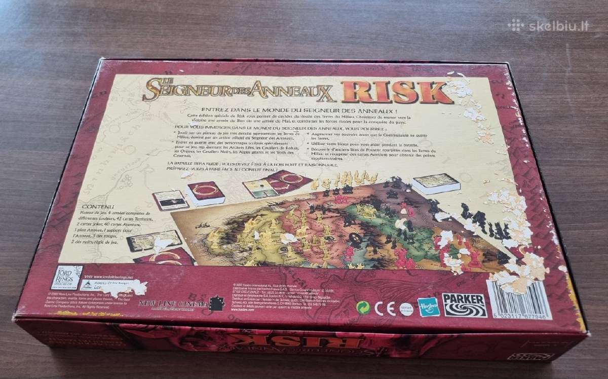 Stalo žaidimas "Risk. Žiedų valdovas" - nuotraukos Nr. 16