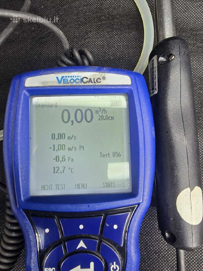 Daugiafunkcis „velocicalc“ vėdinimo matuoklis 9565 - nuotraukos Nr. 4