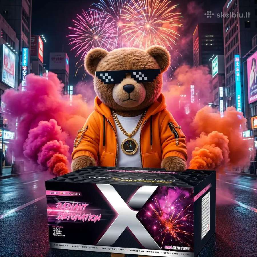 Fejerverkai Pro Xplosion - Modernūs Hq kokybė