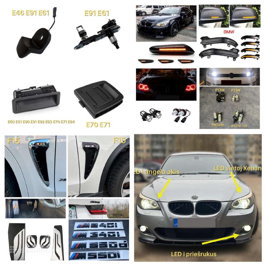 LED lemputes D1s D2s D3s D5s Bmw Audi Mercedes VW - nuotraukos Nr. 27