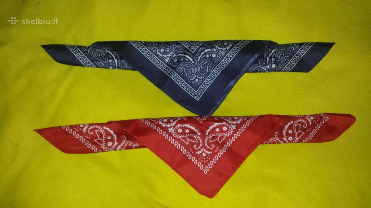 Rinkinys: 2 skareles/bandanos. skaitykite aprasyma - nuotraukos Nr. 3