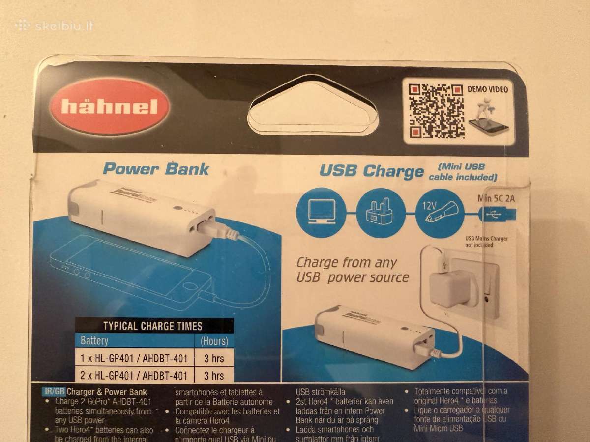 Hahnel Duopal Extra Power Bank - nuotraukos Nr. 3