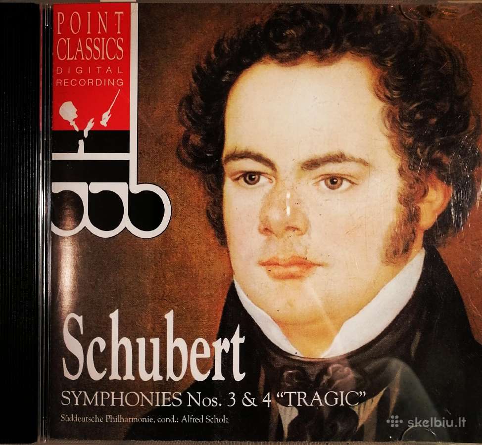 CD klasika Schubert, Šopenas, Medtner, Theodorakis