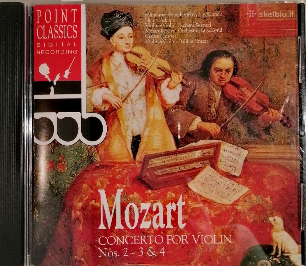 CD klasika, Beethoven, Vivaldi, Handel, Mozart - nuotraukos Nr. 9