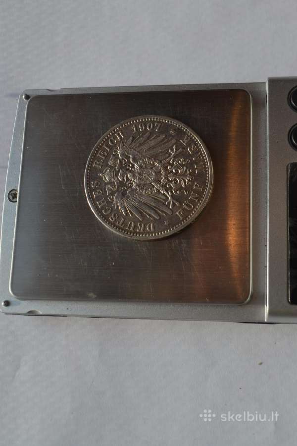 5 Markes 1907 m.vokietija