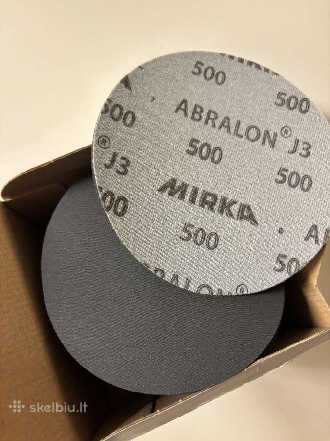 Mirka Abralon J3 Grit 500 Šlifavimo diskeliai - nuotraukos Nr. 3