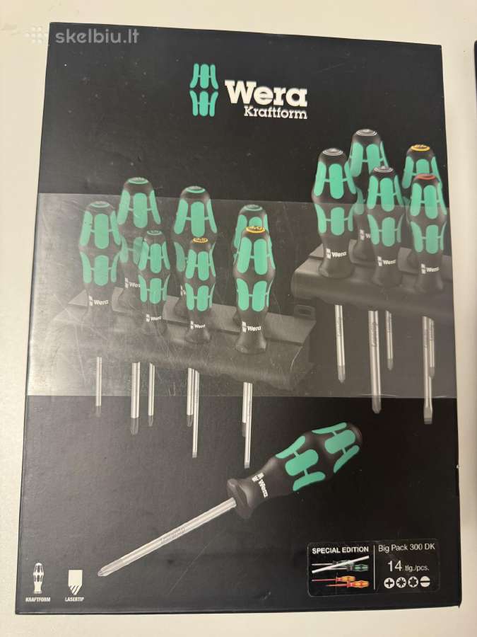Wera atsuktuvu rinkinys