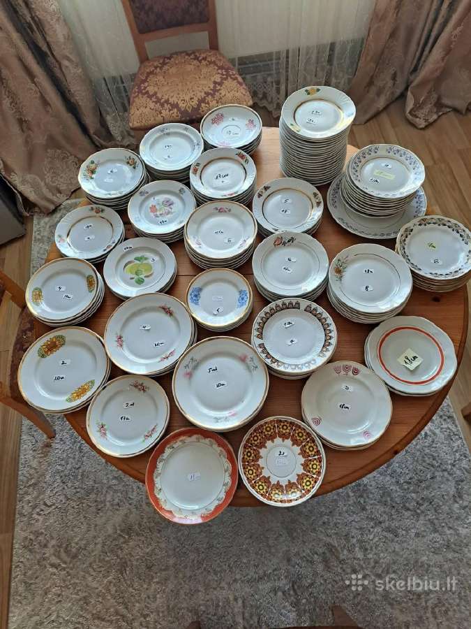 Lėkštutės, lėkštės