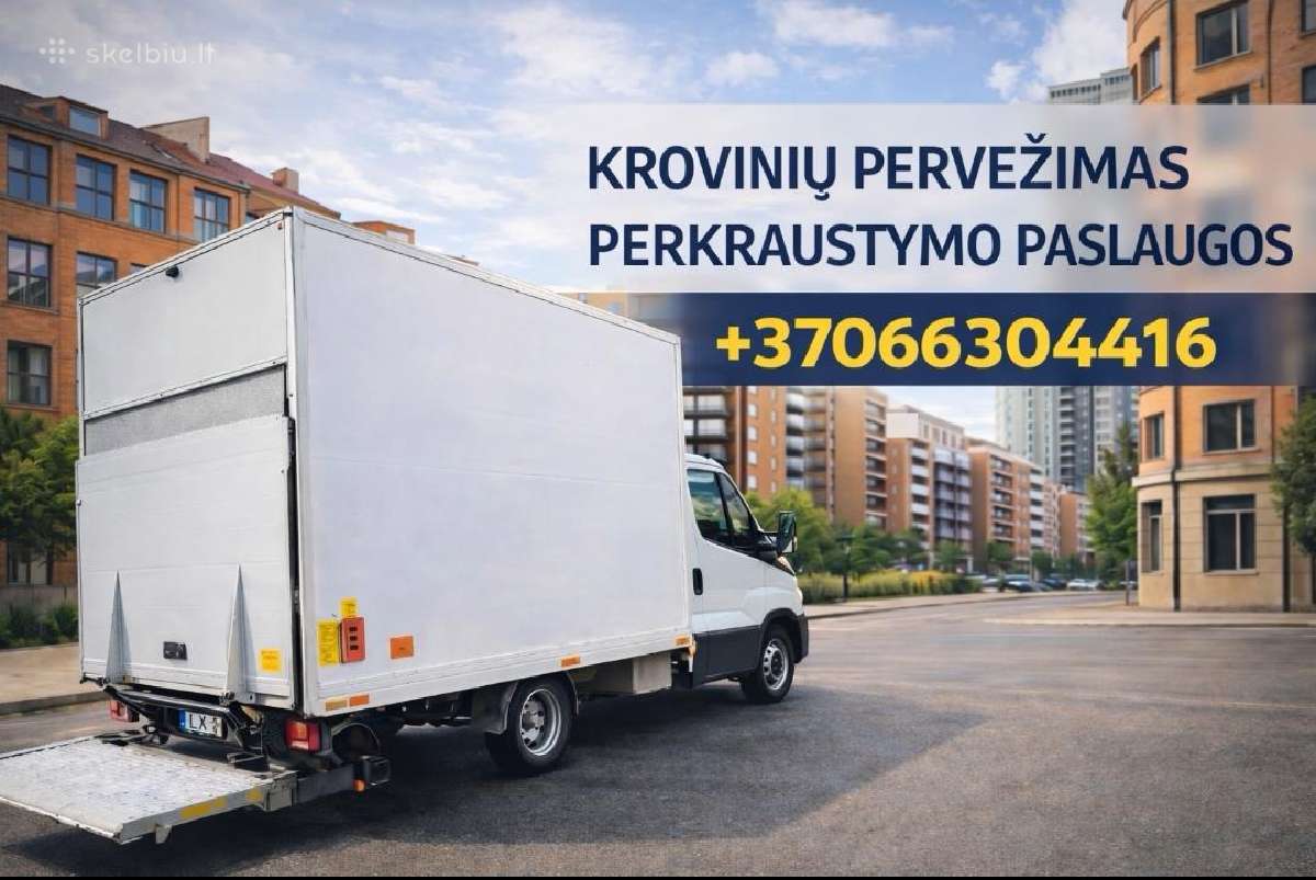 Baldų ir Krovinių Pervežimas Perkraustymas Liftas